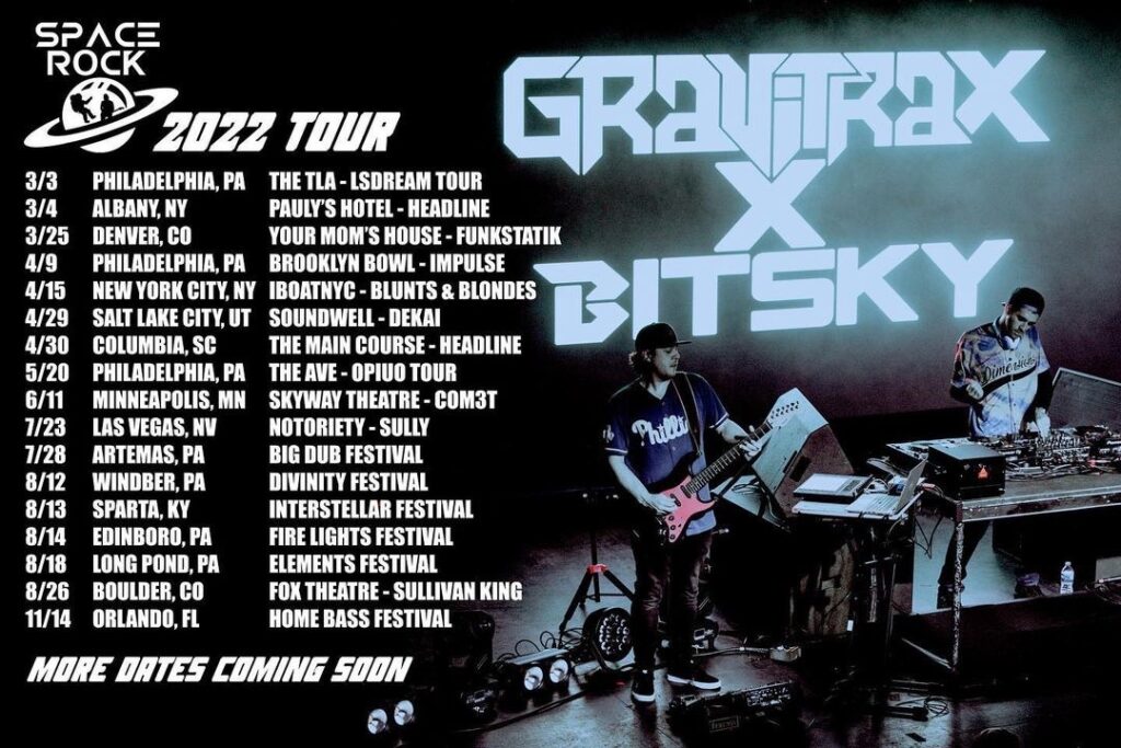 Space Rock Tour w Gravitrax B2B BITSKY